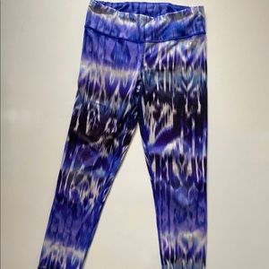 Girls’ Purple Full Length Leggings